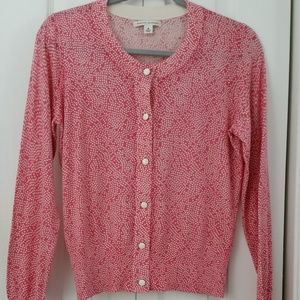 Banana Republic pin-dot cardigan